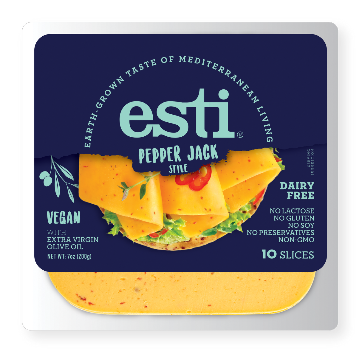 Esti Pepper Jack Slices 200g