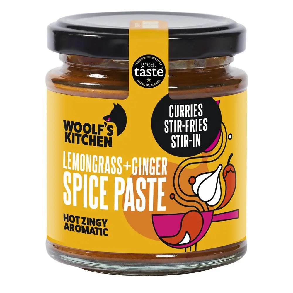 The Woolf's Kitchen Lemongrass & Ginger Spice Paste 190g