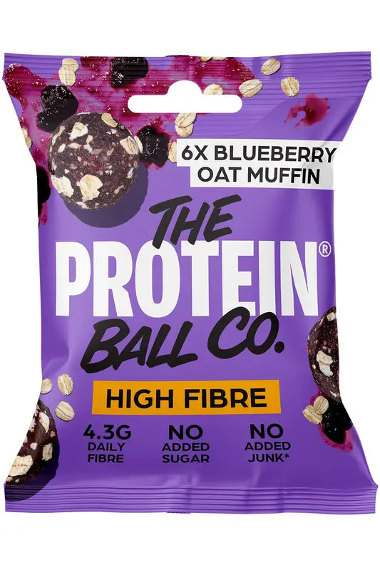 The Protein Ball Co Blueberry Oat Muffin 45G