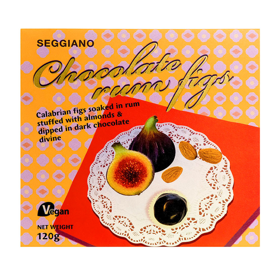 Seggiano Chocolate Rum Figs 120g