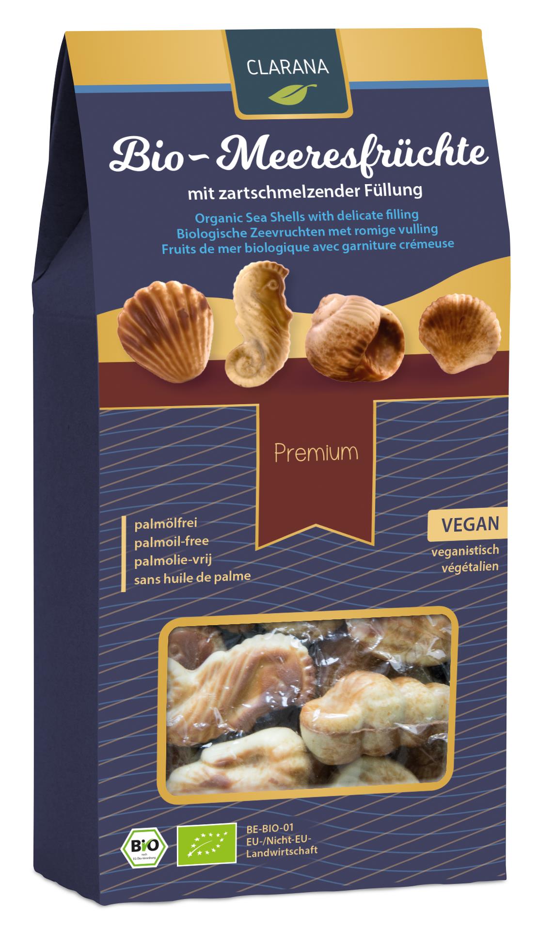 Clarana Sea Shells (Alternative To Guylian) 150g