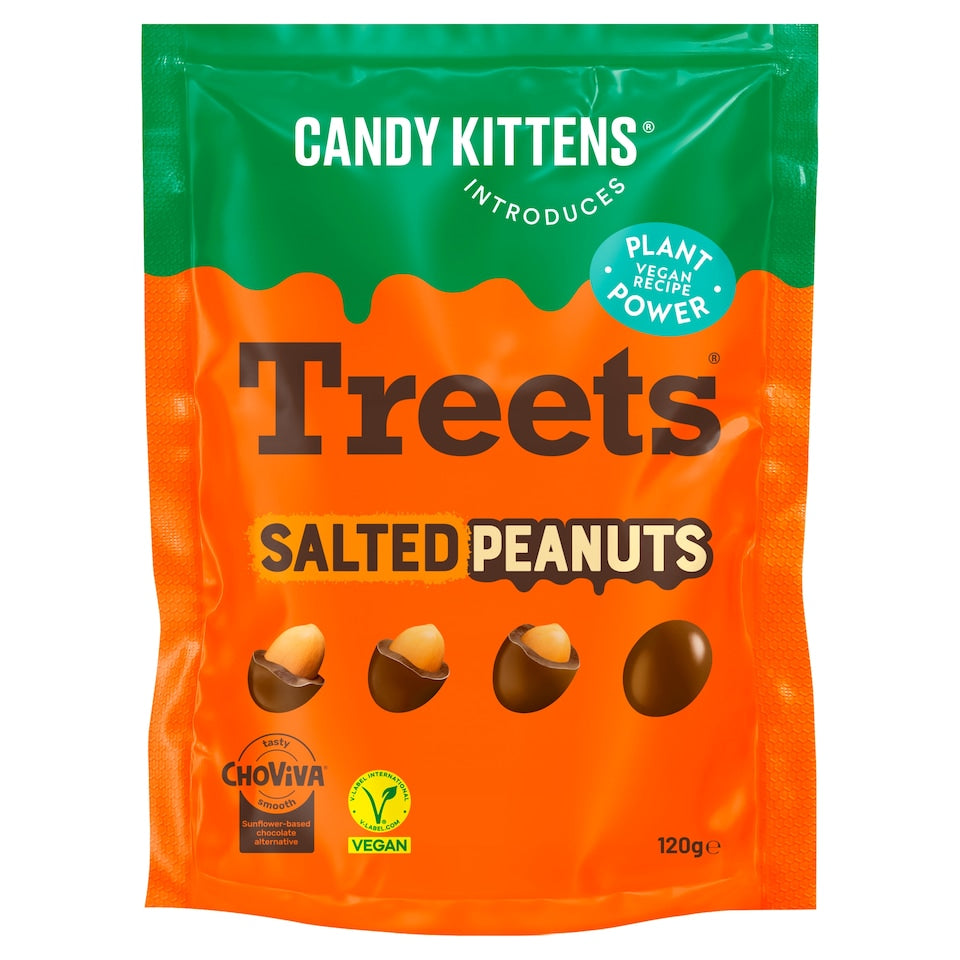 Candy Kittens Treets Salted Peanut 120g