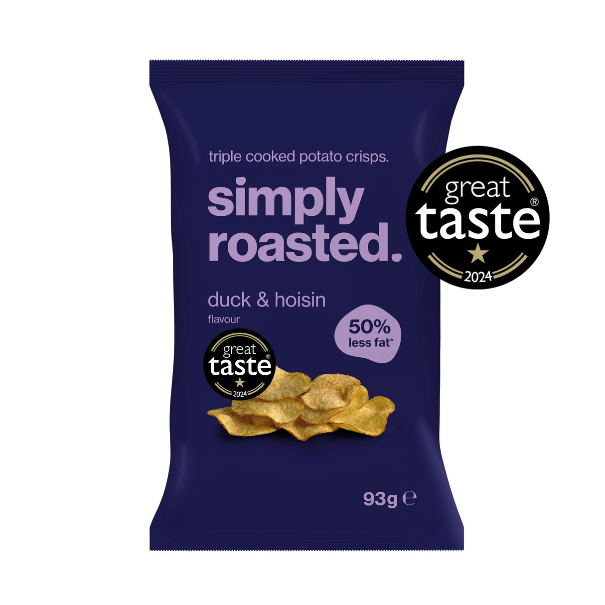 Simply Roasted Duck & Hoisin Crisps 93g