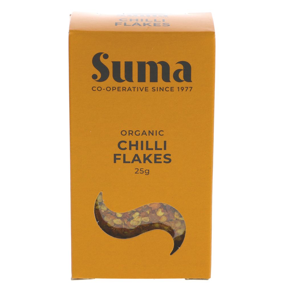 Suma Spices Chilli Flakes Organic 25g