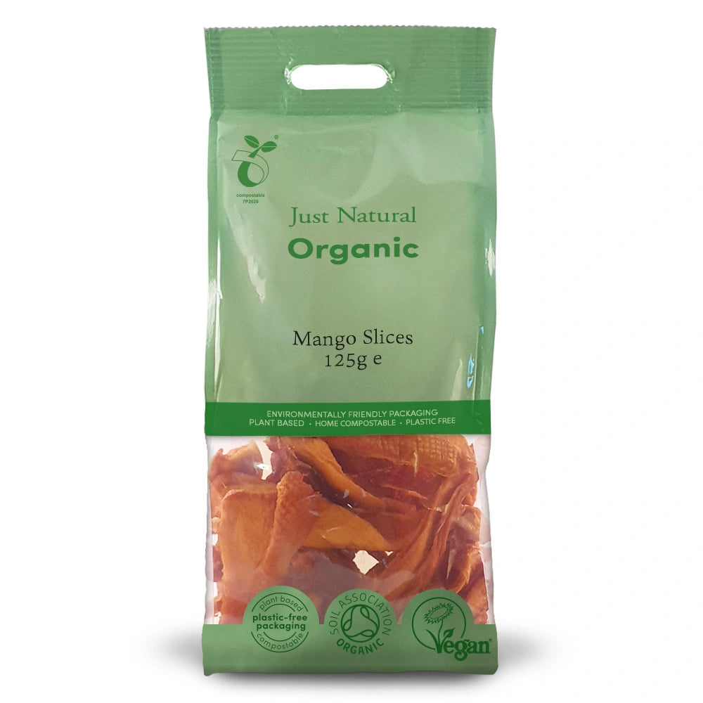 Just Natural Org Mango Slices 125g