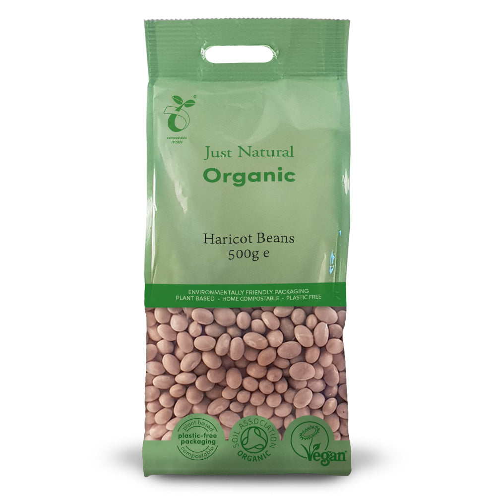 Just Natural Org Haricot Beans 500g