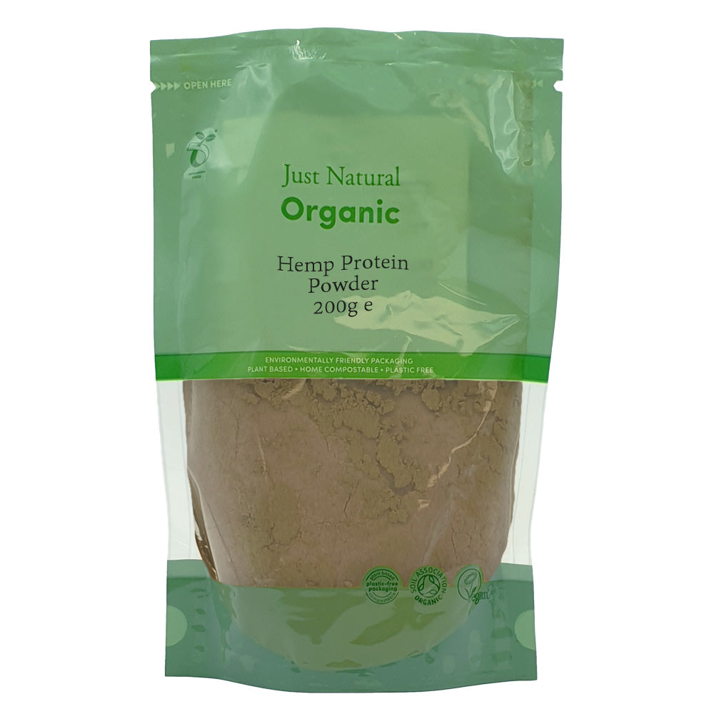 Just Natural Org Hemp Protein Powder 200g
