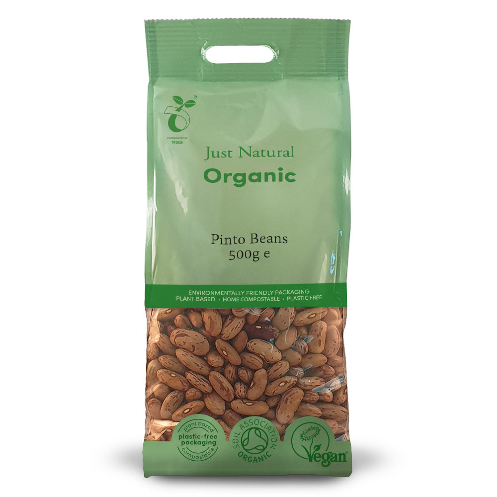 Just Natural Org Pinto Beans 500g