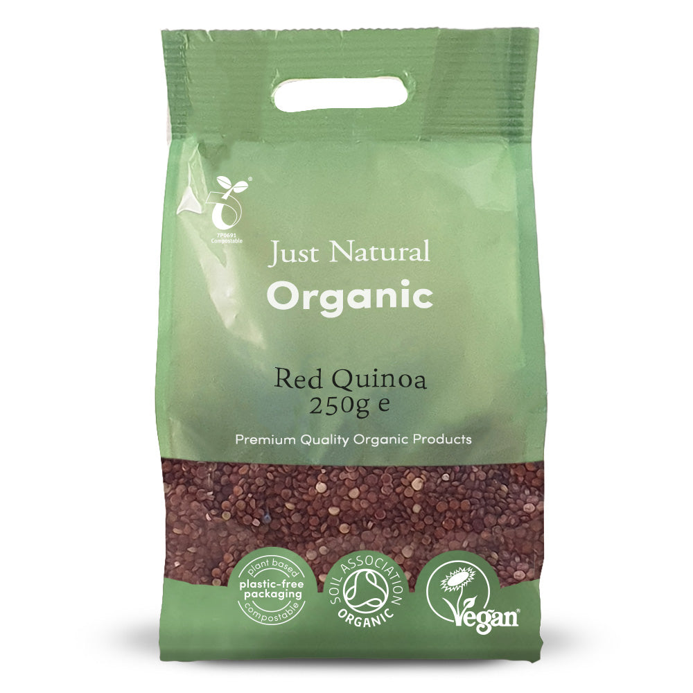 Just Natural Org Red Quinoa 250g