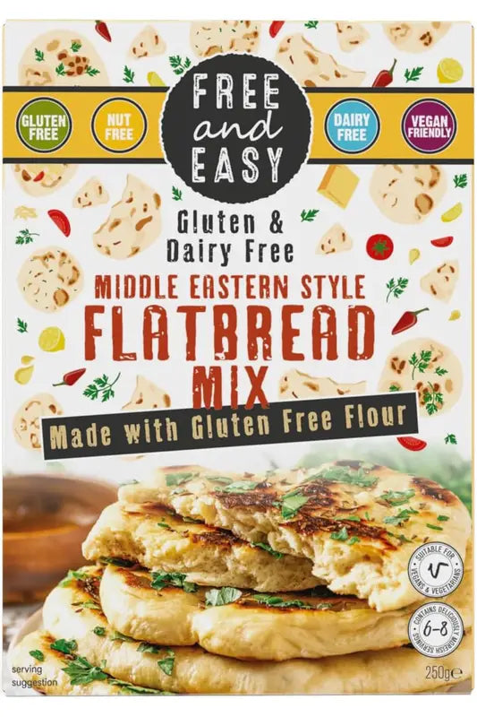Free & Easy Middle Eastern Flatbread Mix 250g