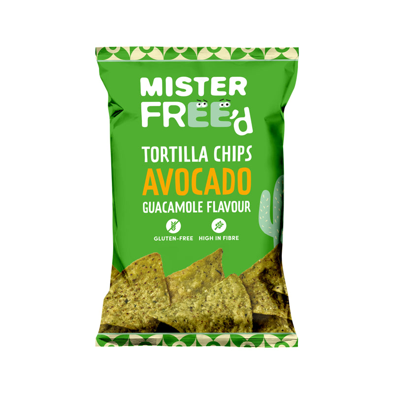 Mister Freed Tortilla Chips Avocado 135g