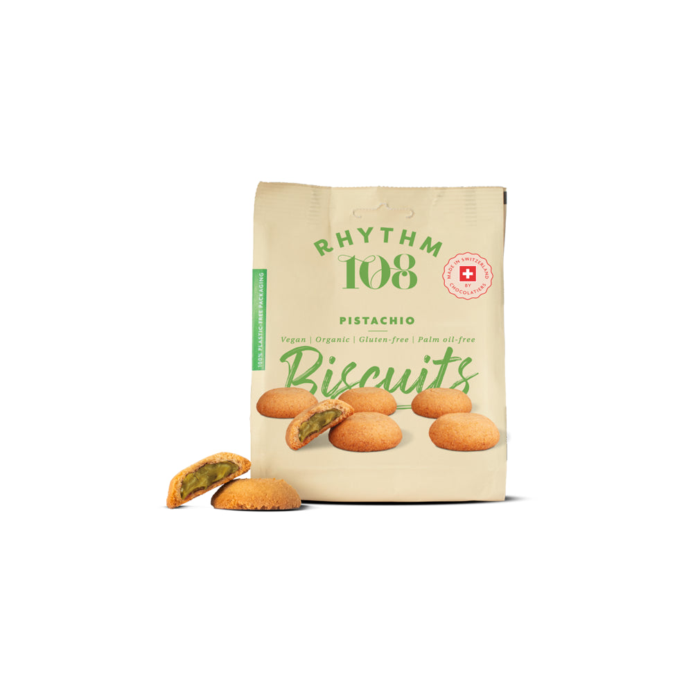 Rhythm 108 Pistachio Filled Biscuits 135g
