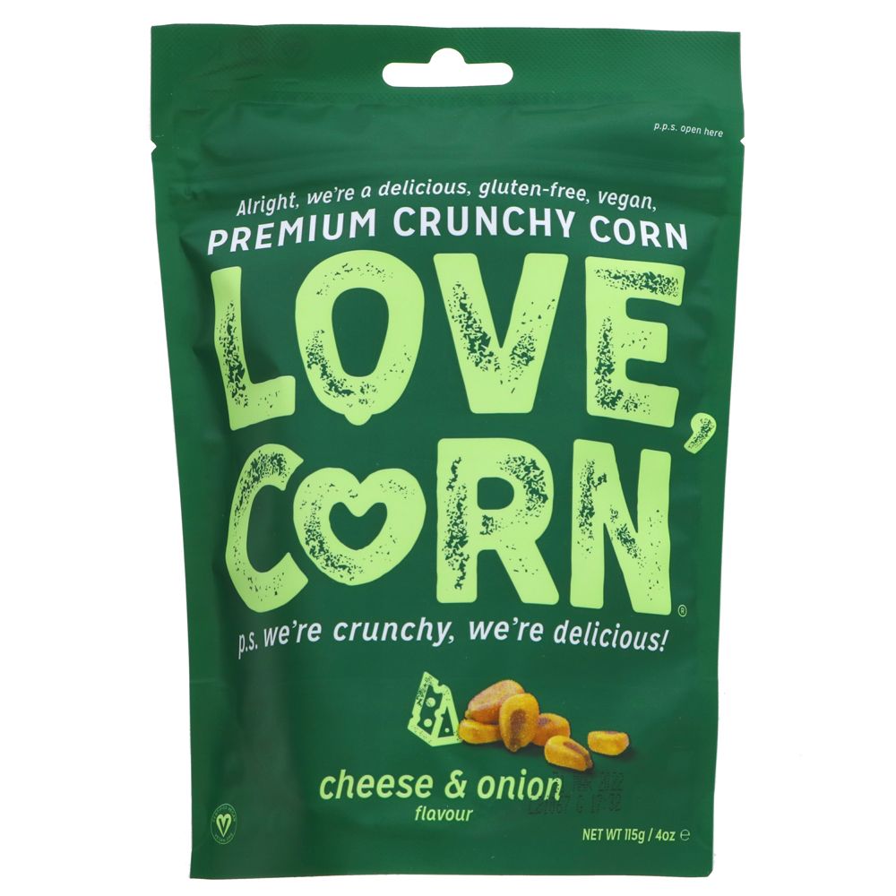 Love Corn Cheese & Onion 115g