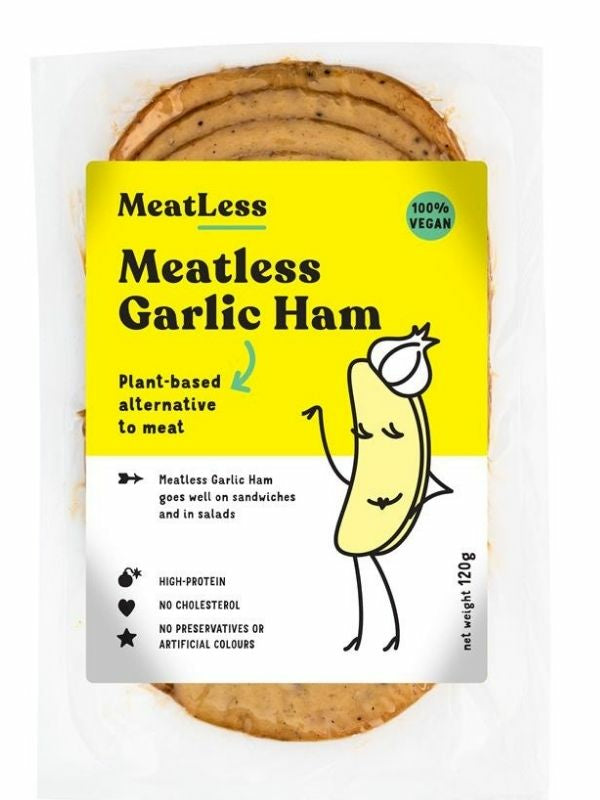 Plenty Reasons Garlic Ham Slices 120g
