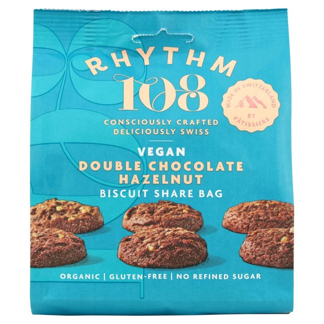 Rhythm 108 Biscuits Double Chocolate Hazelnut 135g