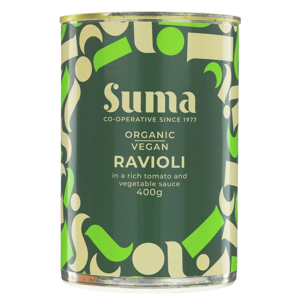 Suma Tins Vegan Ravioli 400g