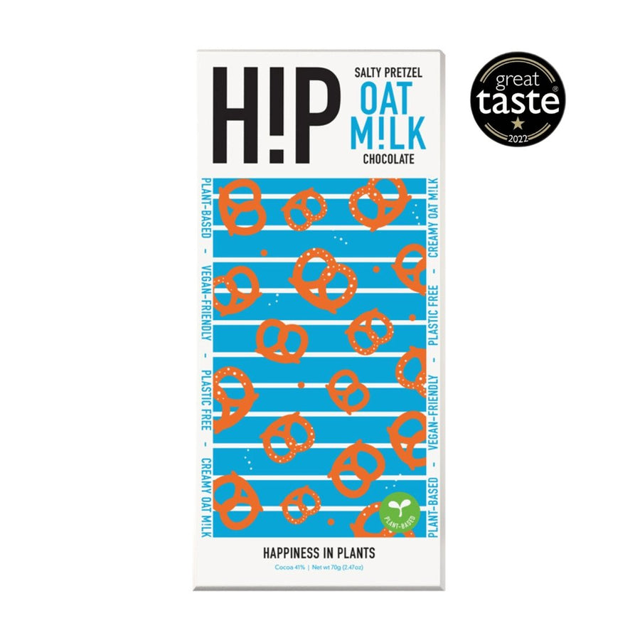 H!P Bar Salty Pretzels Oat Milk Chocolate 70g