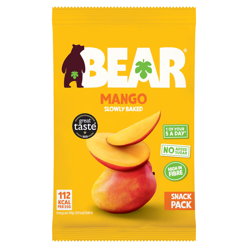 BEAR Fruit Gently Baked Mango 35g