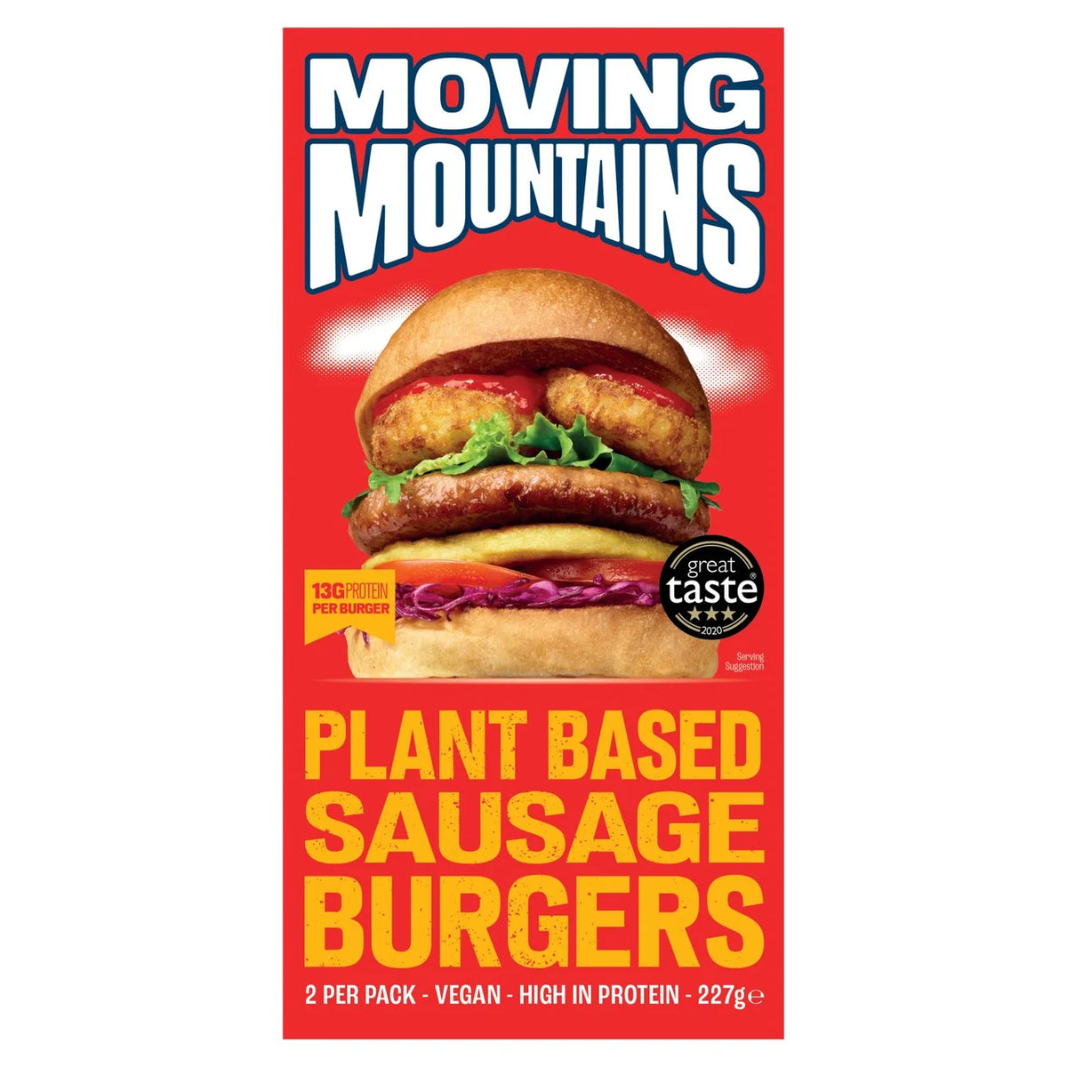 Moving Mountains Sausage Burgers 227g