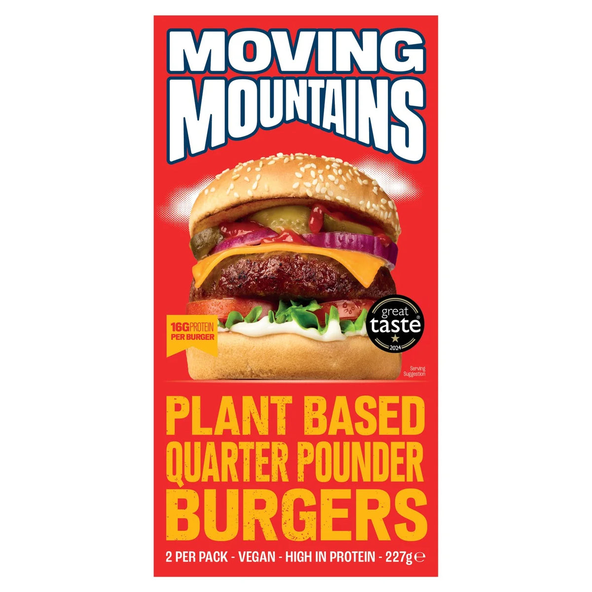 Moving Mountain Burgers 227g