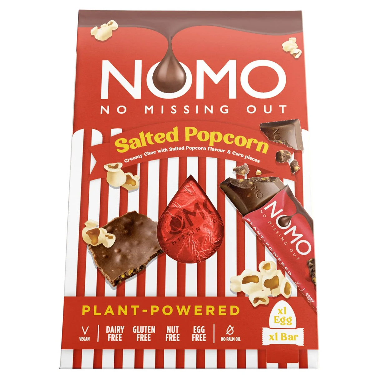 Nomo Easter Egg Salted Popcorn