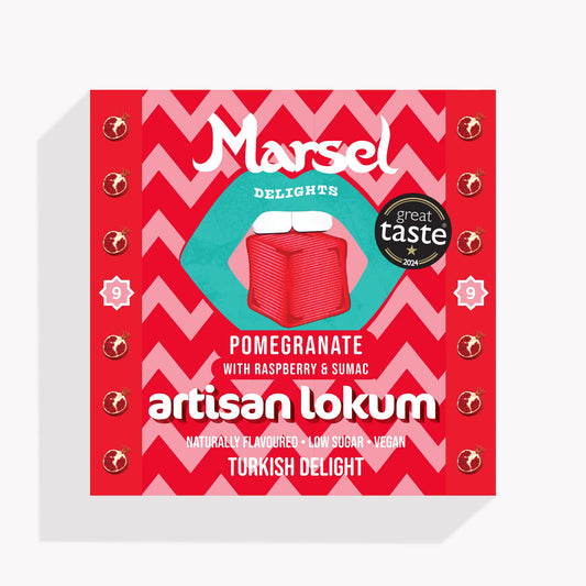 Marsel Delights Turkish Delight Pomegranate 99g