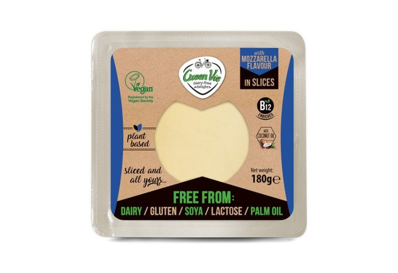 GreenVie Mozzarella Slices 180g
