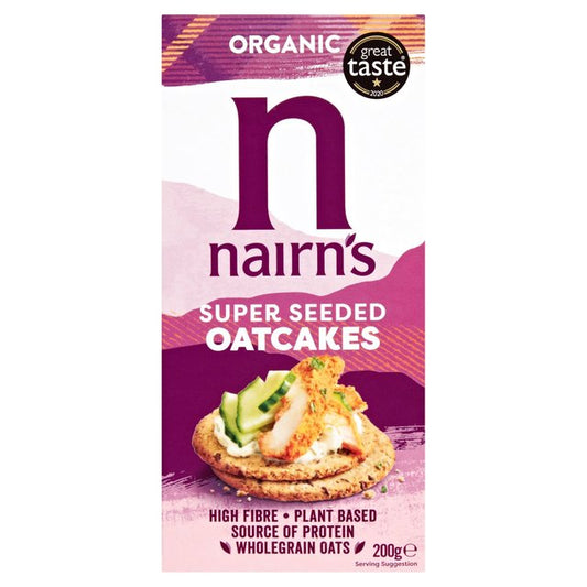 Nairns Super Seeded Oat Cakes 200g