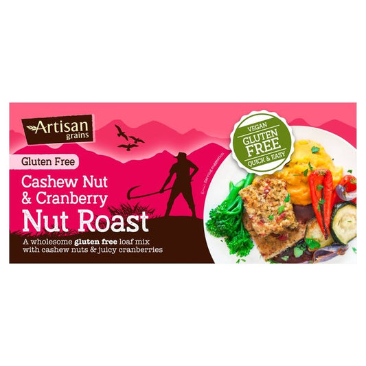 Artisan Grains Nut Roast Cashew & Cranberry 200g
