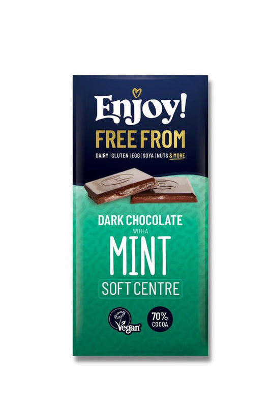 Enjoy! Mint Centre Chocolate Bar 70g