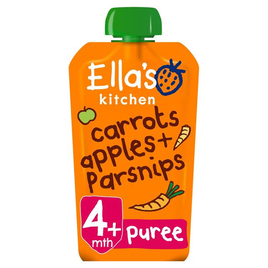 Ellas Kitchen Carrot, Apple & Parsnip 120g