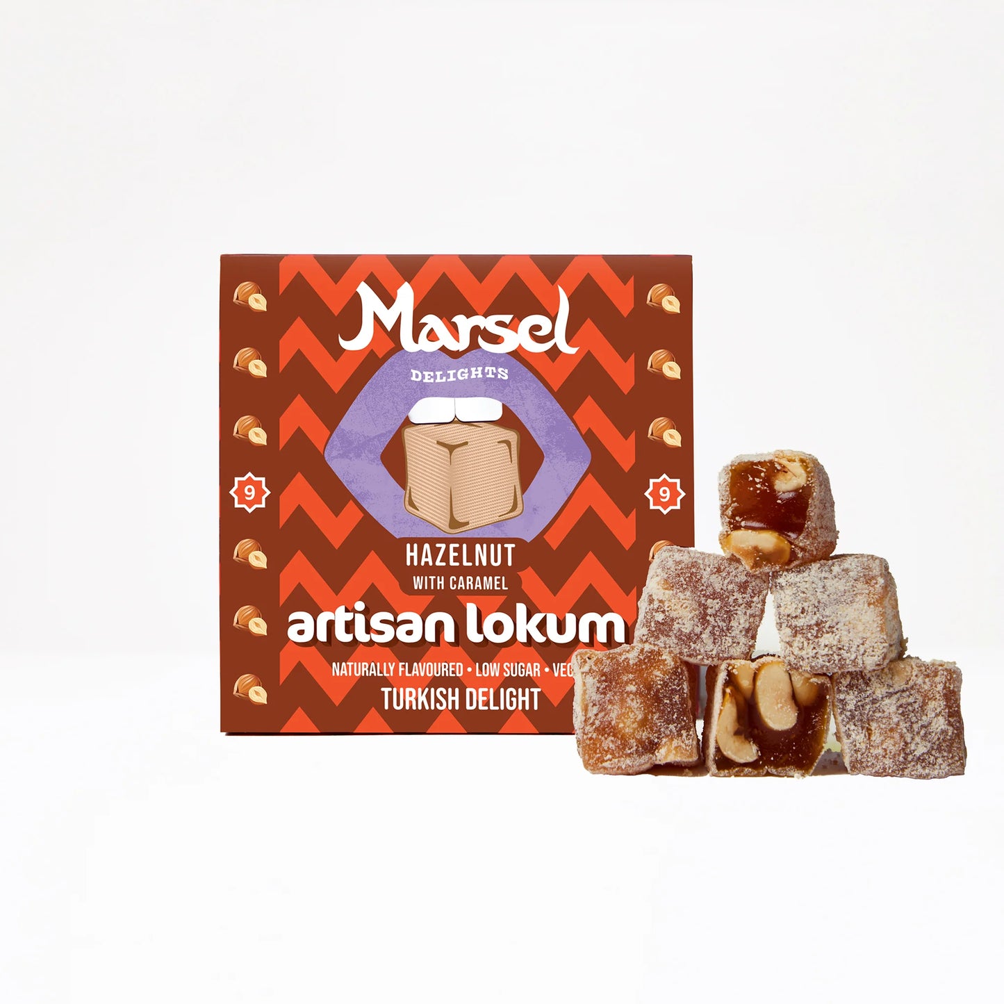 Marsel Delights Turkish Delight Hazelnut 99g