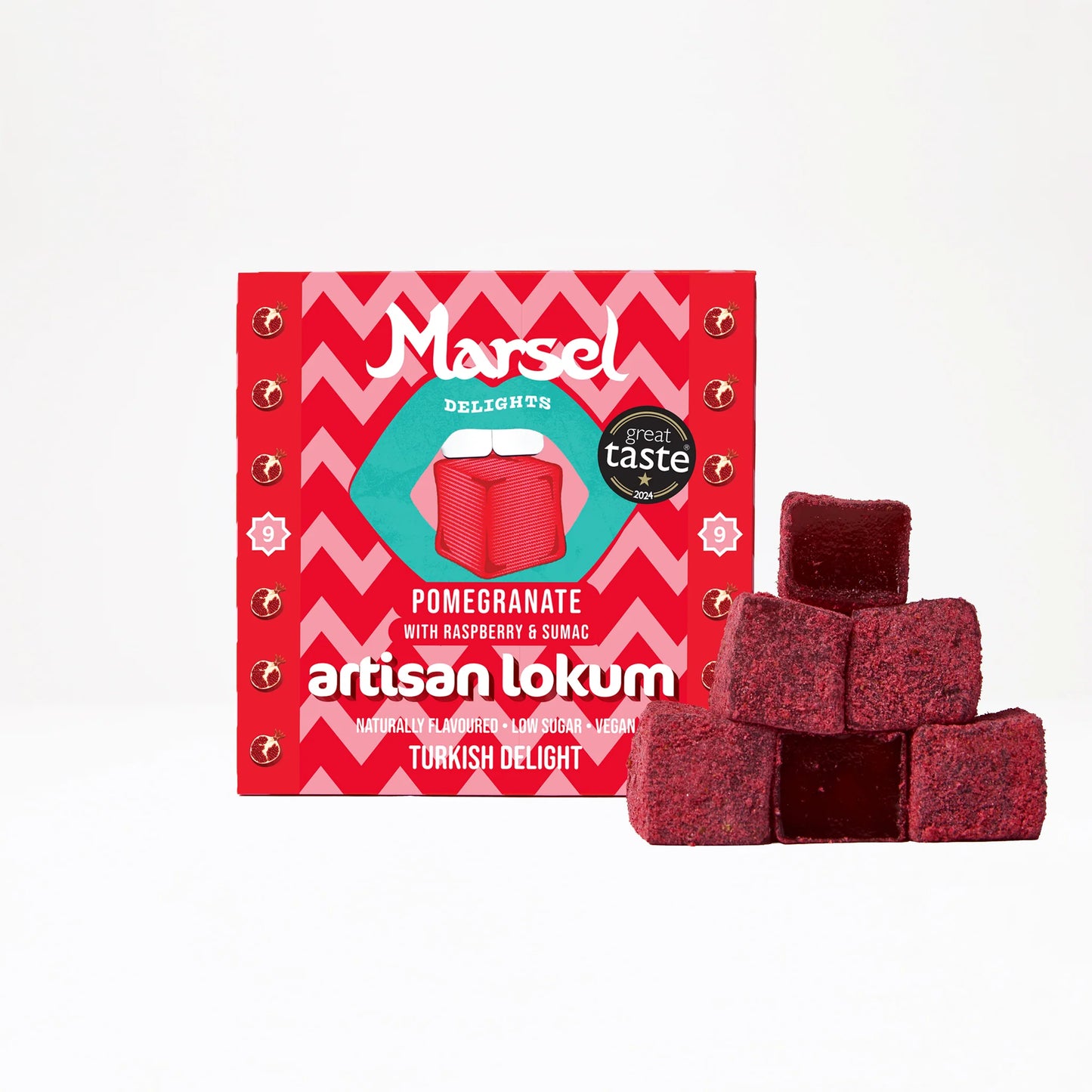 Marsel Delights Turkish Delight Pomegranate 99g