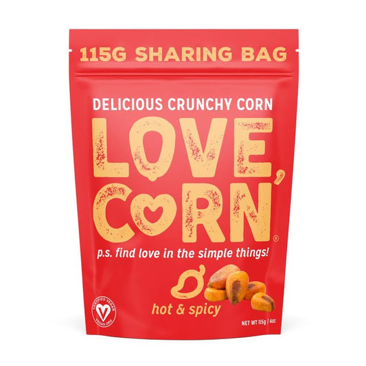 Love Corn Habanero Premium Crunchy Corn 115g