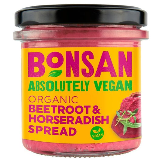 Bonsan Spread Beetroot & Horseradish 130g