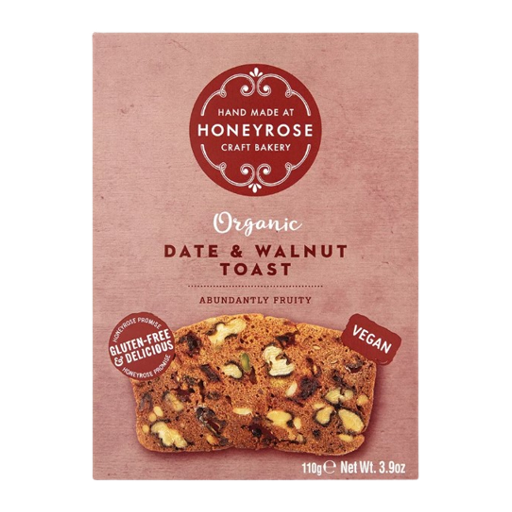 Honeyrose Date & Walnut Toast 110g