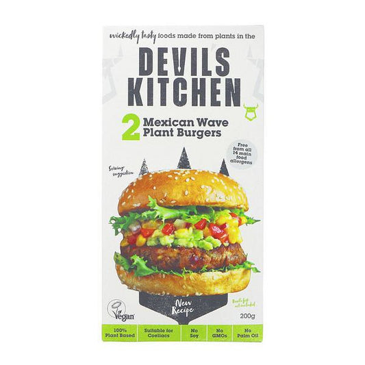 Devil's Kitchen Mexican Wave Burger 200g