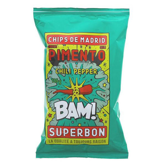 Superbon Chips De Madrid Pimento Chips 135g