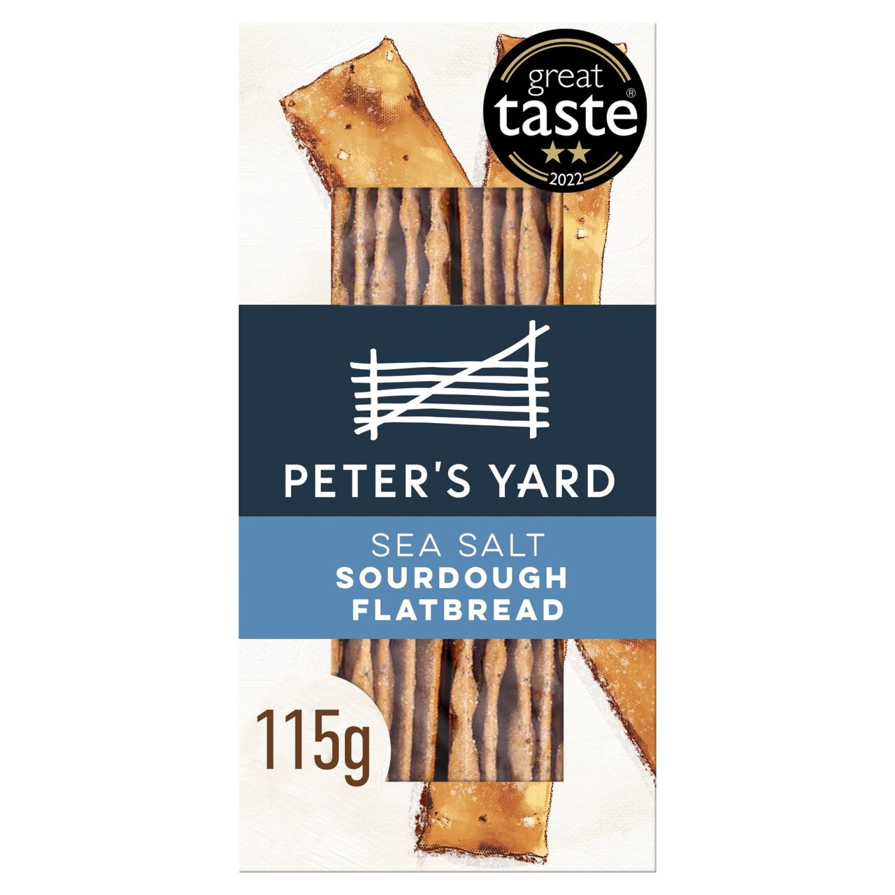 Peter's Yard Sea Salt Flatbreads 115g