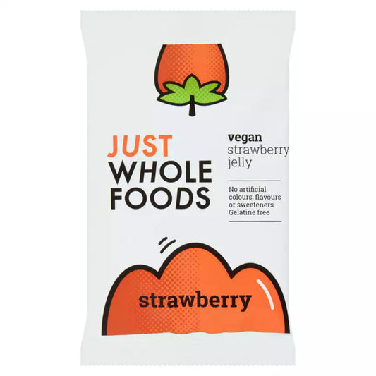 Just Wholefoods Jelly Strawberry 85g