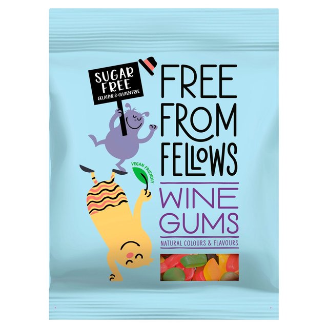 Free From Fellows Wine Gums 100g