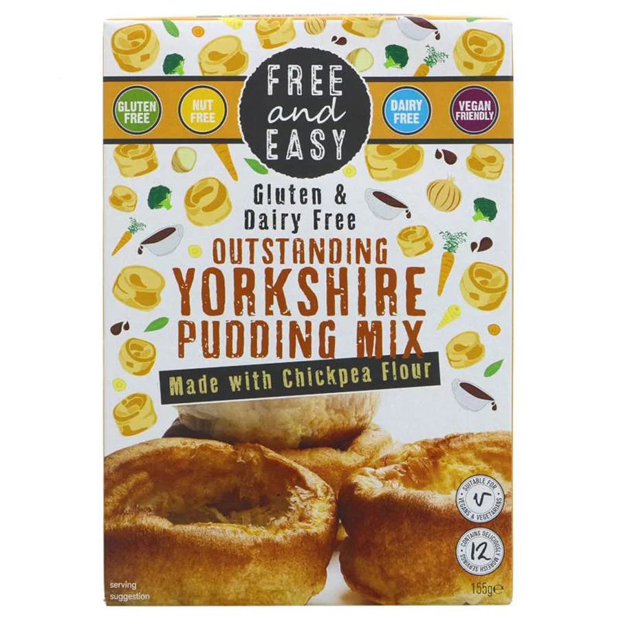Free & Easy - Gluten & Dairy Free Outstanding Yorkshire Pudding Mix 155g