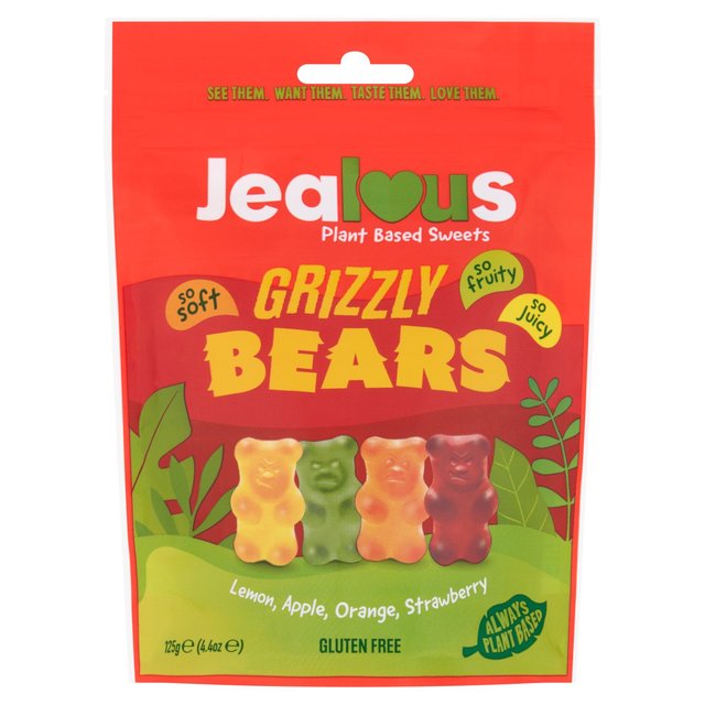 Jealous Sweets Grizzly Bears 125g