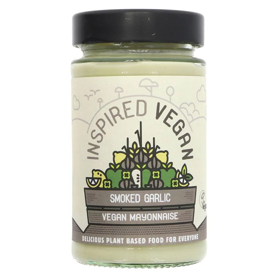 Inspired Vegan - Vegan Mayonnaise Smoked Garlic 210g
