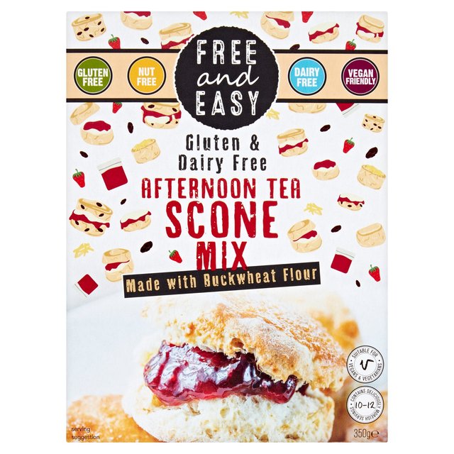 Free & Easy - Gluten & Dairy Free Afternoon Tea Scone Mix 350g