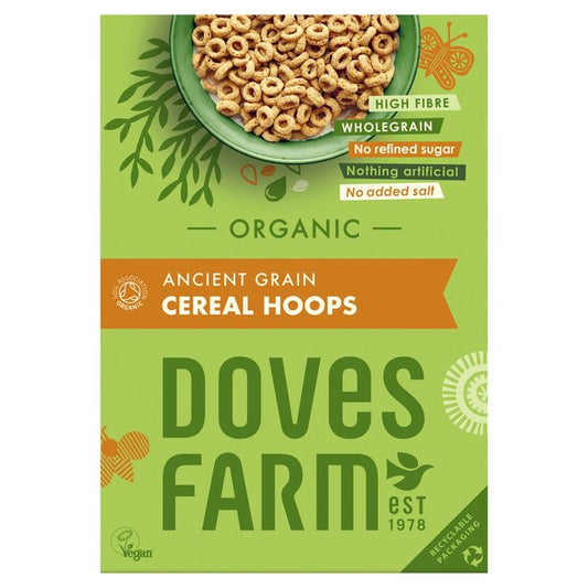 Doves Farm Cereal Hoops 300g