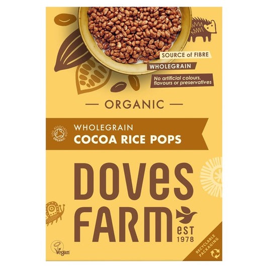 Doves Farm Cocoa Rice Pops 300g