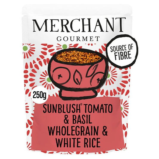 Merchant Gourmet Sunblush Tomato & Basil Rice 250g