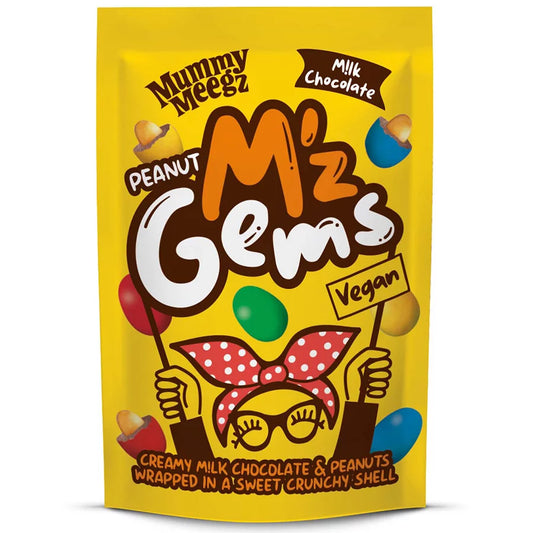 Mummy Meegz M'z Gems Peanut (Alternative to M&Ms) 80g