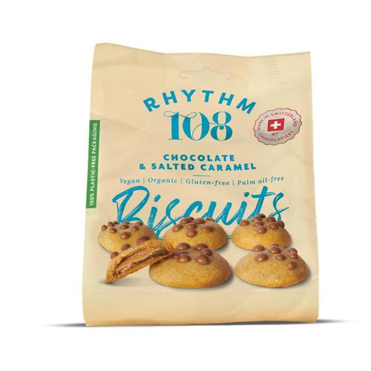 Rhythm 108 Biscuits Choc & Salted Caramel 135g